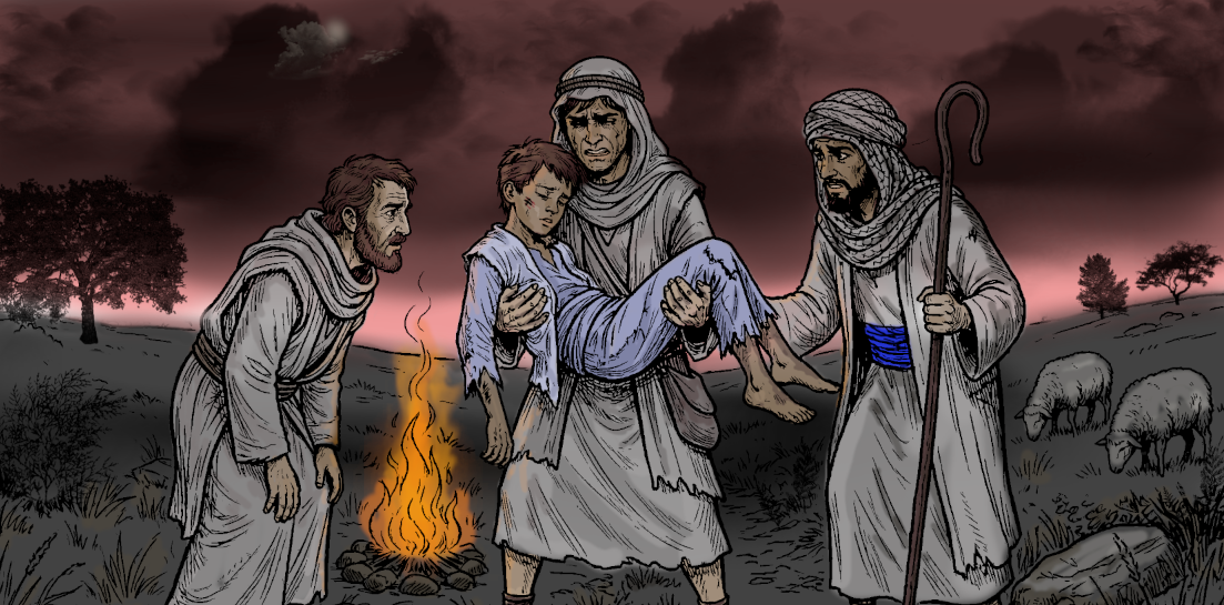 Scene from "The Unknown Prophet"