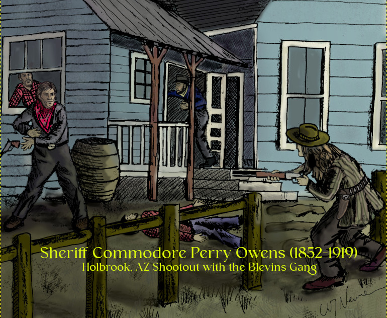Commodore Perry Owens--the Holbrook shootout